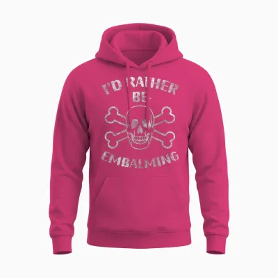 Gravedigger Profession Dark Humor Vocation Unisex Hoodie - Heliconia