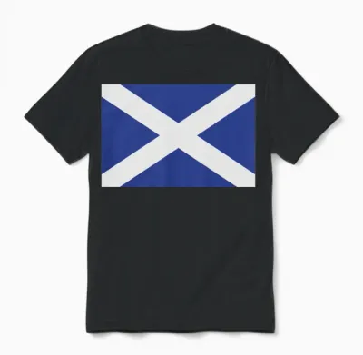 Scotland Unisex T-Shirt - Black