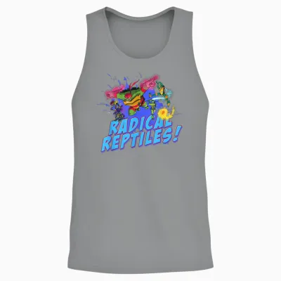 Radical Reptiles - Tmnt Brothers - Rise Unisex Tank Top - Sport Grey