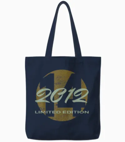 14. Geburtstag Mädchen Junge 14 Jahre 2012 Lustig Geschenk Tote Bags - Navy