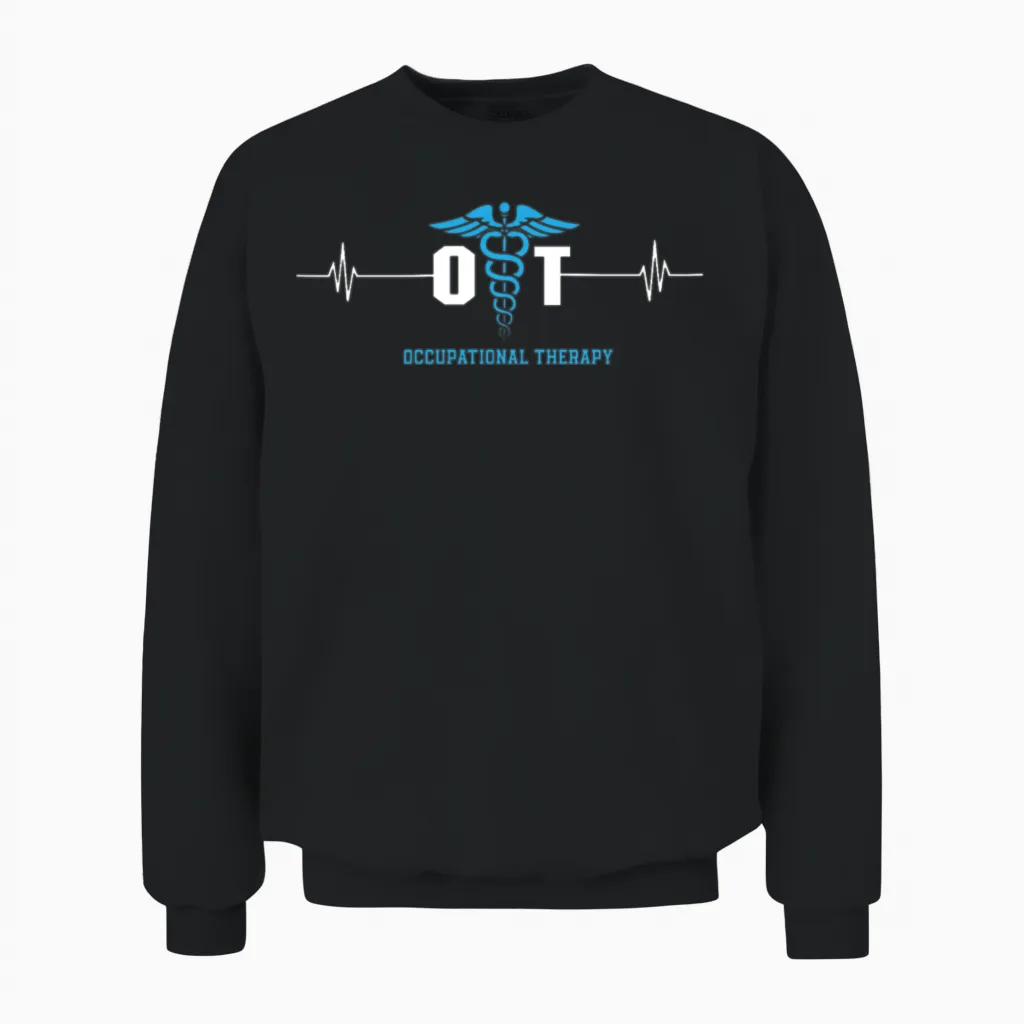 Occupational Therapy Unisex Sweatshirt in Black