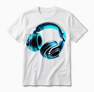 Music Adrenaline Boost Unisex T-Shirt - White