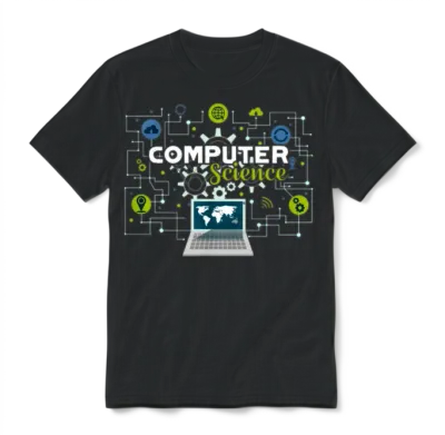 Computer Science Unisex T-Shirt - Black