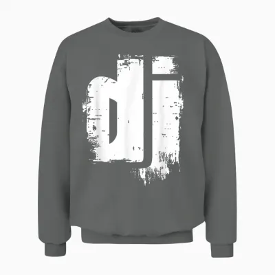 Mix1 Musik Dj Collection - Cooles Dj Grunge Musik - Du Bist Der Discjockey! Damen Dj T-Shirt, Schwarz, S Unisex Sweatshirt - Graphite Heather