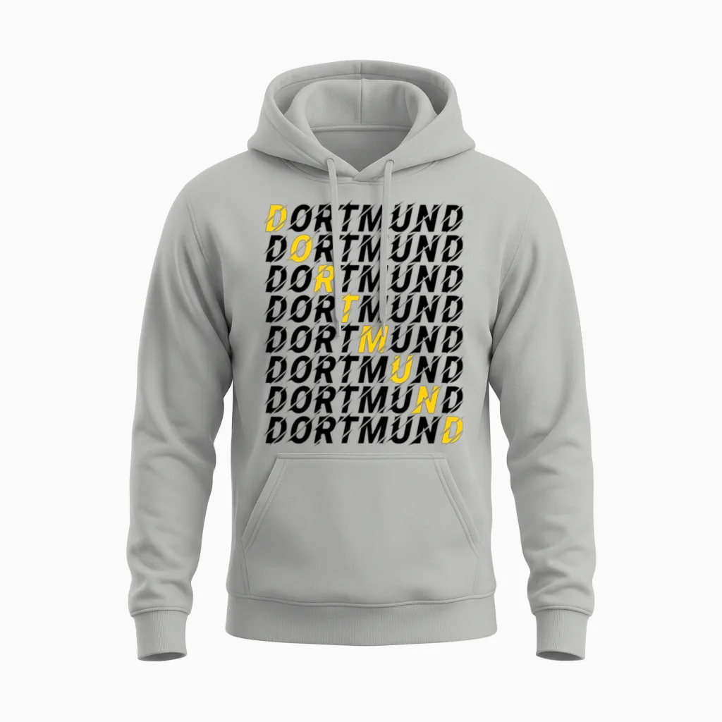 Dortmund Dortmunder Nordrhein-Westfalen Hometown Unisex Hoodie in Ash