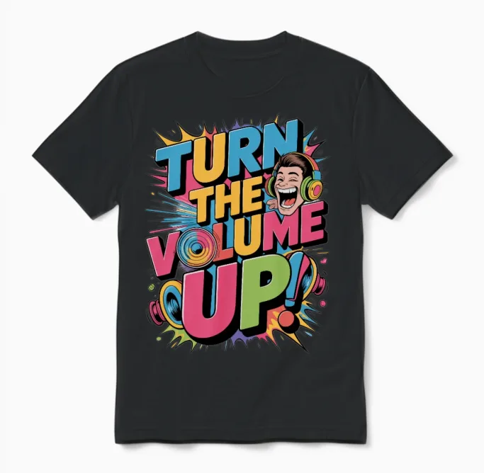 Zohran Mamdani, New York, Turn the Volume Up Unisex T-Shirt in Black