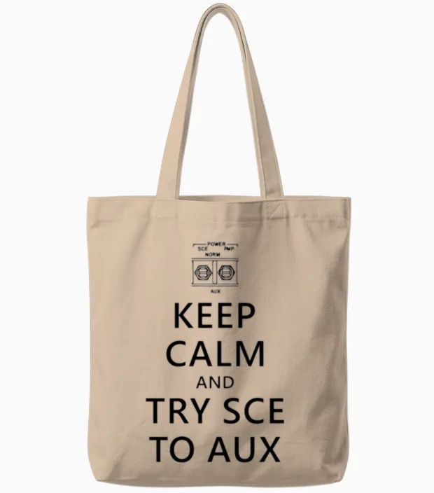 Try Sce to Aux Tote Bags in Natural