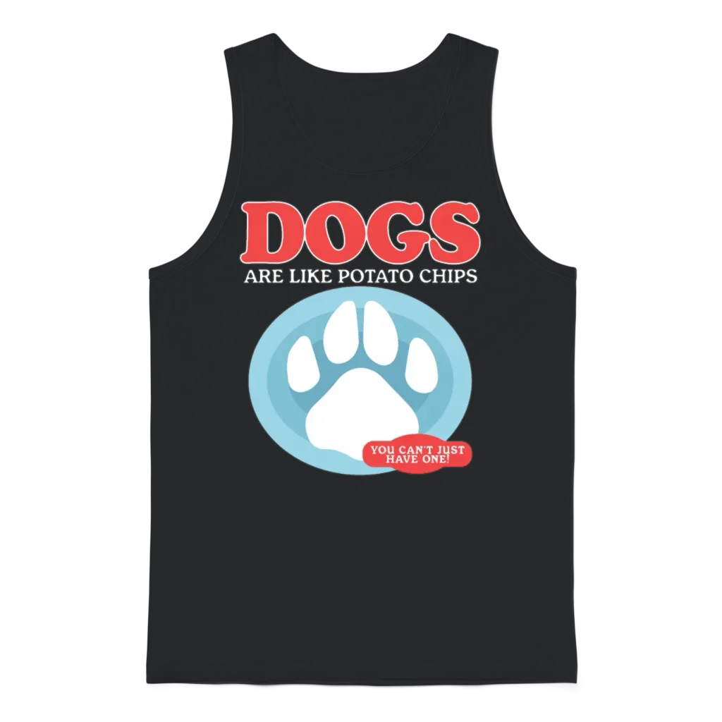 Dogs Are Like Dog Owner Lovers Unisex Tank Top - Black