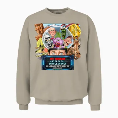 Jeff Dunham Colorado Springs, Co (2026) Unisex Sweatshirt - Sand