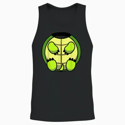 Schildkröten Tier Kostüm Schildkröte Unisex Tank Top - Black
