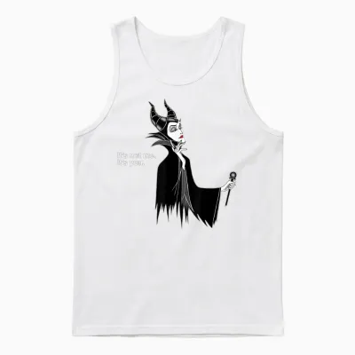 Disney Villains Maleficent It's Not Me It's You Unisex Tank Top - White