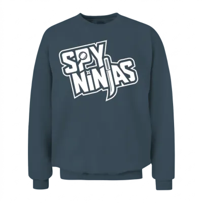 Spy Gaming Ninjas - Game Wild with Clay Style Unisex Sweatshirt - Dark Heather