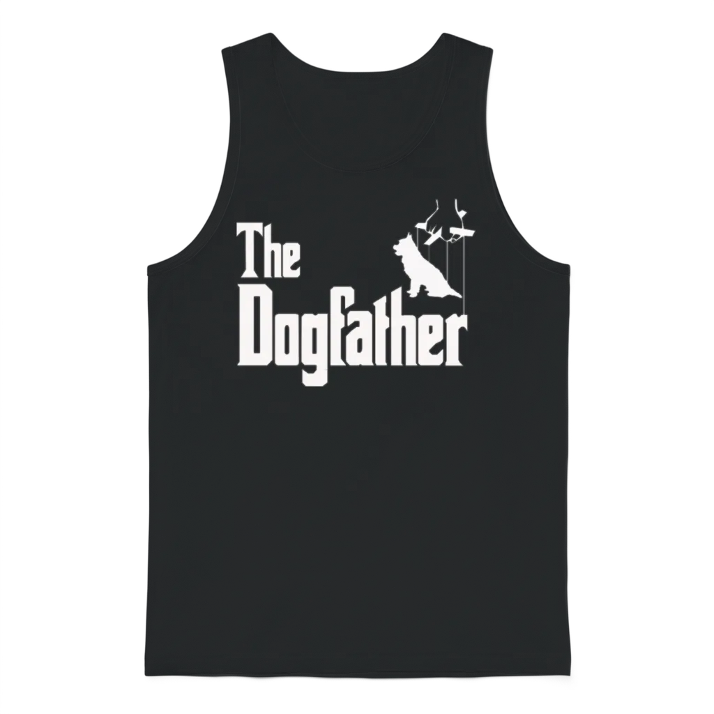Dog Father Dog Friend Cute โ Lovers Gift Unisex Tank Top - Black