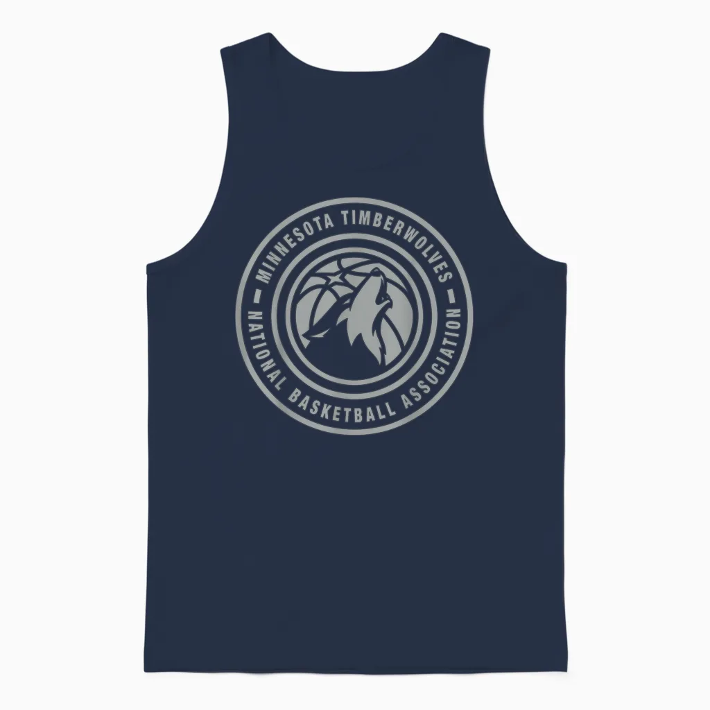 Nba - Logo Du Minnesota Timberwolves Unisex Tank Top in Navy