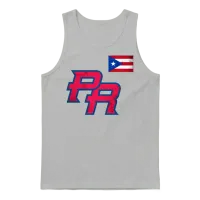 Puerto Rico 2023 Baseball Flag Pride Red Boricua Unisex Tank Top - Ash – 1