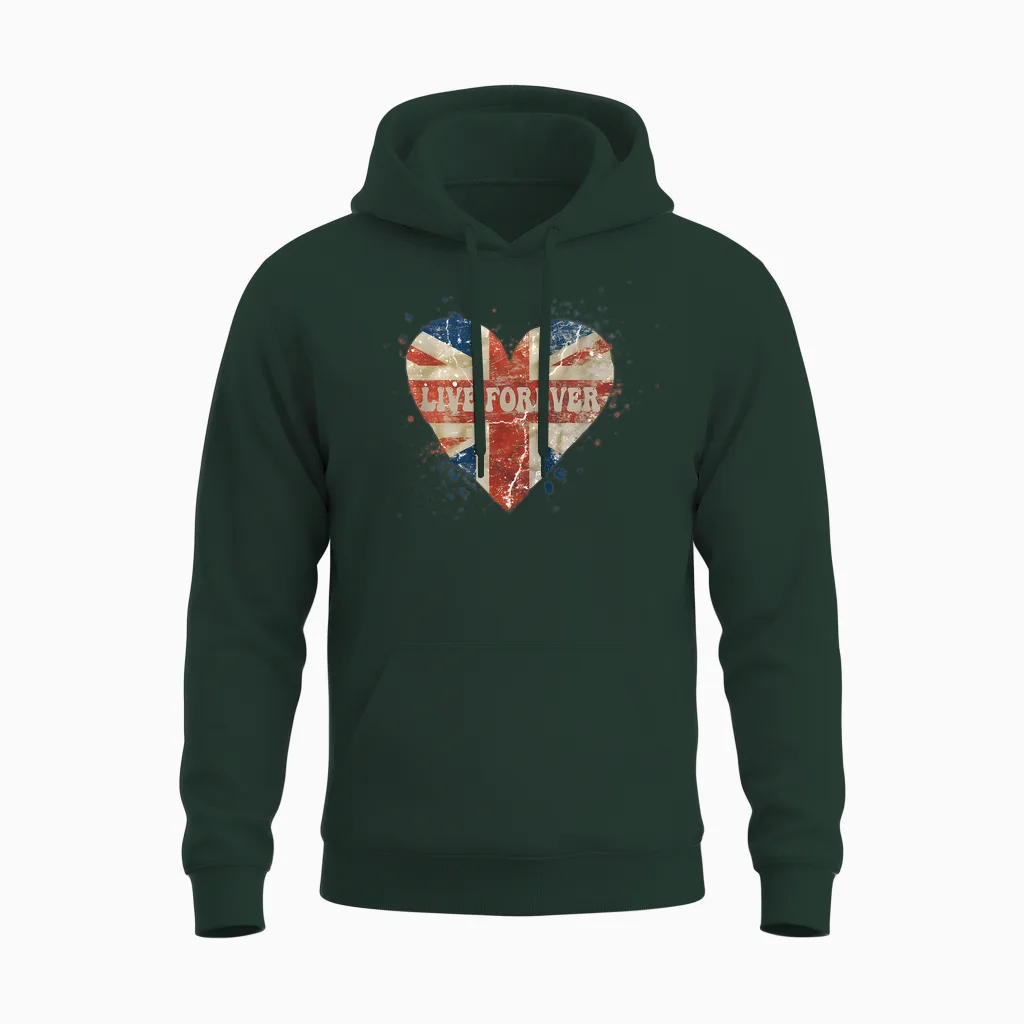 You and I Love Are Gonna Live Meme Forever First Name Family Unisex Hoodie in Forest