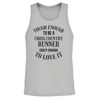 Cross Country Running Gift Xc Cross Country Runner Unisex Tank Top - Ash – 2
