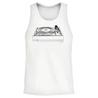 Dual 1219 Turntable Vintage - Black Unisex Tank Top - White – 2