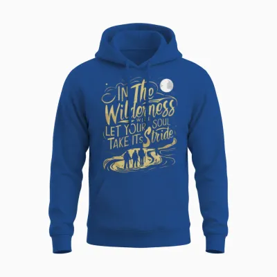 Take a Hike Reach New Height Unisex Hoodie - Royal