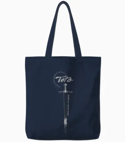 Toto Sword 1980 Tote Bags - Navy