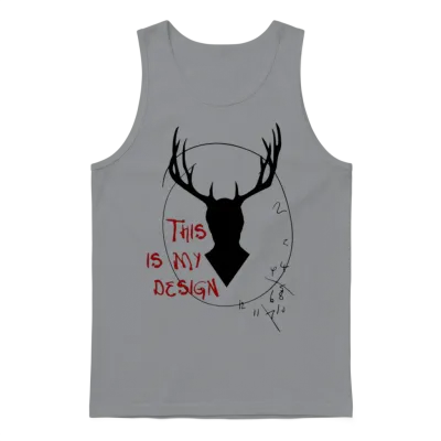 Hannibal - This Is My Des Unisex Tank Top - Sport Grey
