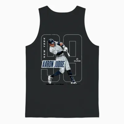 Mlbpa - Major League Baseball Aaron Judge - Mlbjud3004 Unisex Tank Top - Black