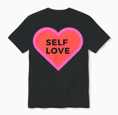Self Love Unisex T-Shirt - Black