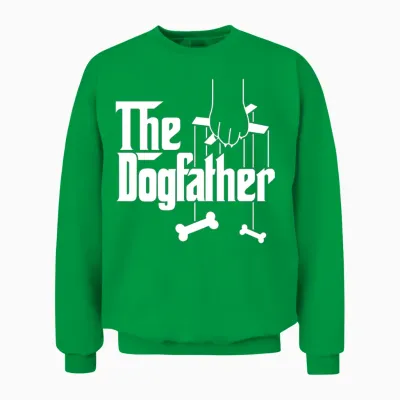 The Dogfather Unisex Sweatshirt - Irish Green