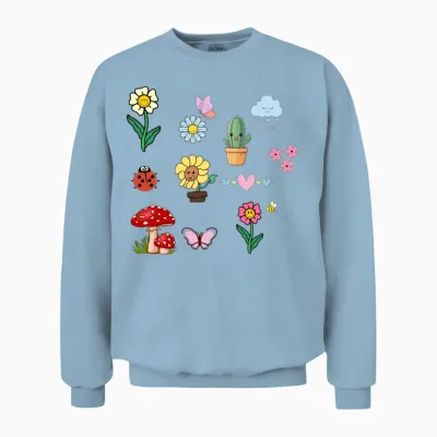 Cute Item Unisex Sweatshirt - Light Blue