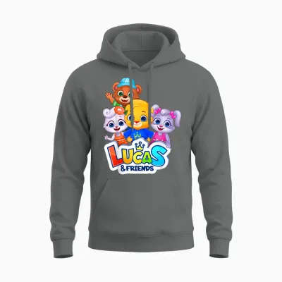 Official Appstudios Rv Characters | Lucas & Friends Gang Unisex Hoodie - Graphite Heather