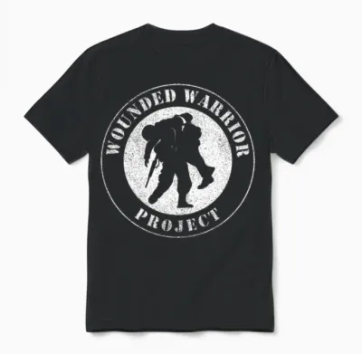 Wounded Warrior Project Unisex T-Shirt - Black