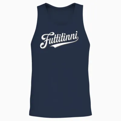 Futtitinni Parola Dialetto Siciliano Sicilia Sicily Unisex Tank Top - Navy