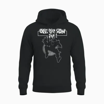 Operation Ivy - Official Merchandise - Ska Man Unisex Hoodie - Black
