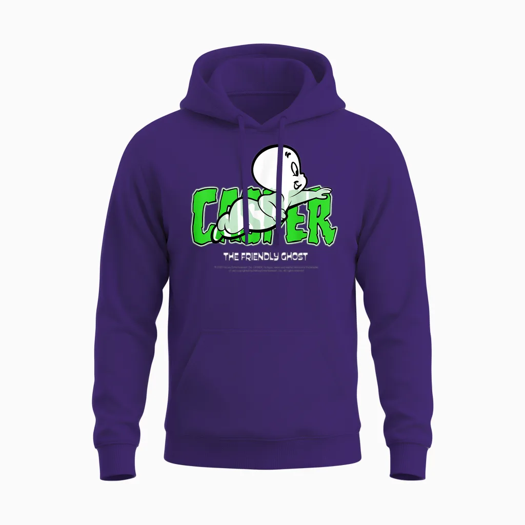 Casper Movie Merch the Friendly Ghost Classic Unisex Hoodie in Purple