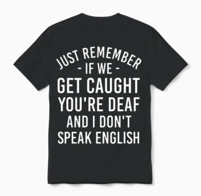 Funny Quote, Funny Quote Unisex T-Shirt - Black