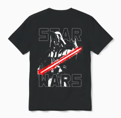 Star Wars Darth Vader Portrait of Light Unisex T-Shirt - Black