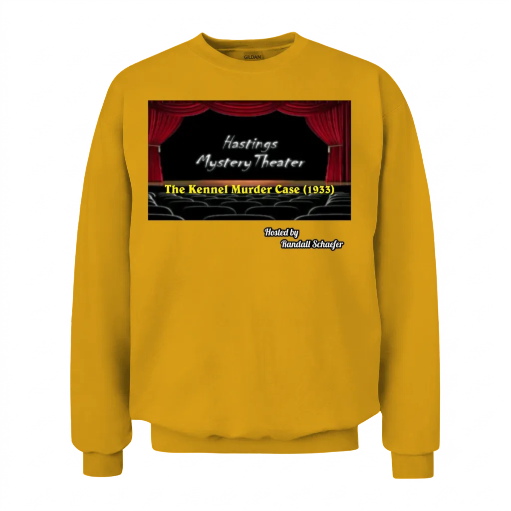 The Kennel Murder Case (1933) Movie Unisex Sweatshirt - Gold