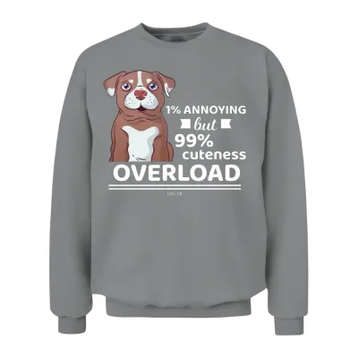 Dog Mama Dog Father Dog Lovers Unisex Sweatshirt - Sport Grey