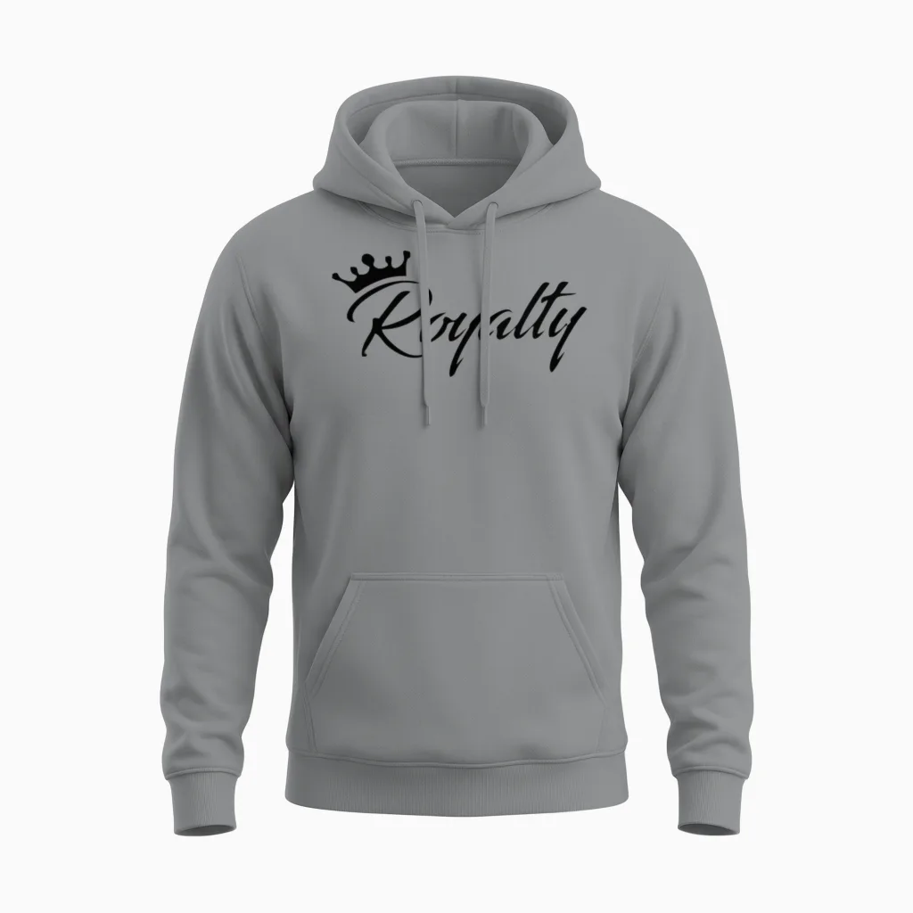 Royalty Unisex Hoodie in Sport Grey