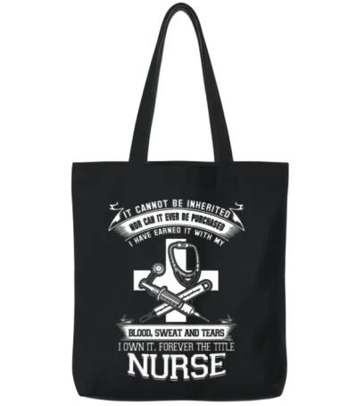 Nurse Labor & Delivery Nurses Funny Male Nurse N Tote Bags - Black