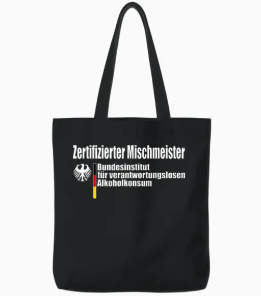 Certified Mischmeister Tote Bags - Black