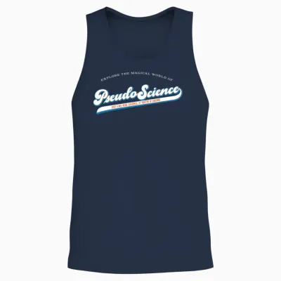 Follow the Science! Unisex Tank Top - Navy