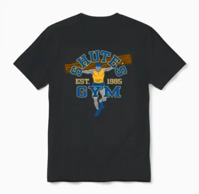 Shute's Gym Unisex T-Shirt - Black