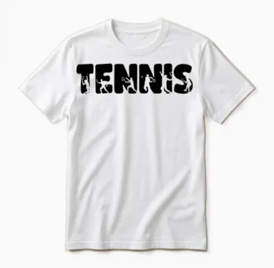 Tennis Player Fan Club Sport Unisex T-Shirt - White