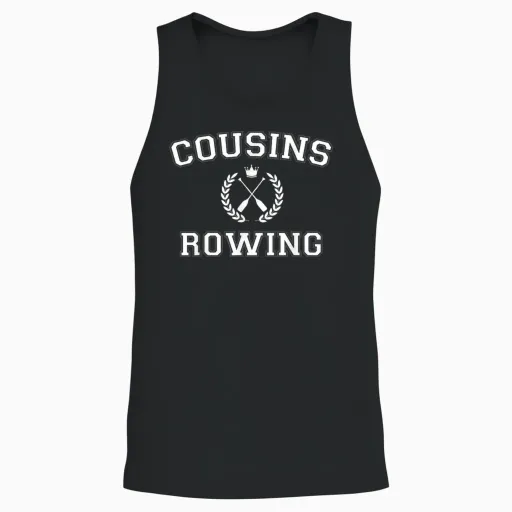The Summer I Turned Pretty - Cousins Rowing Unisex Tank Top - Black