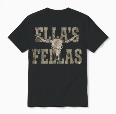 Vintage Ella Name Gifts for Men Boys Kid Unisex T-Shirt - Black