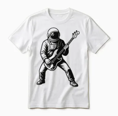Nashvegas Start Bassist Unisex T-Shirt - White