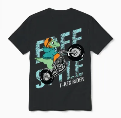 Funny Children 55 Unisex T-Shirt - Black
