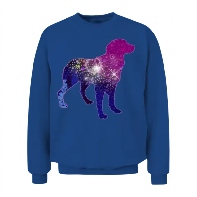 Colorful Dog Unisex Sweatshirt - Royal