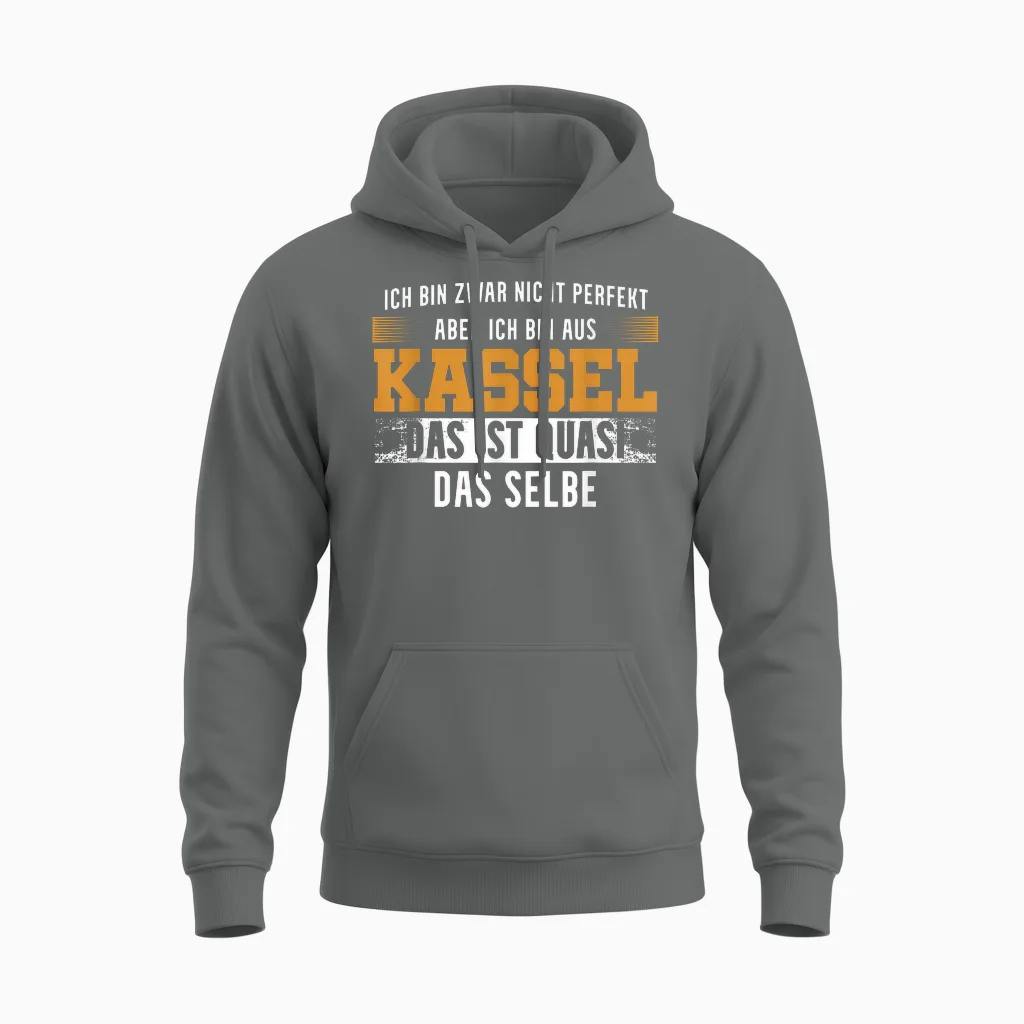 Stadt Kasseler Kasselerin Ich Bin Aus Kassel Unisex Hoodie in Graphite Heather